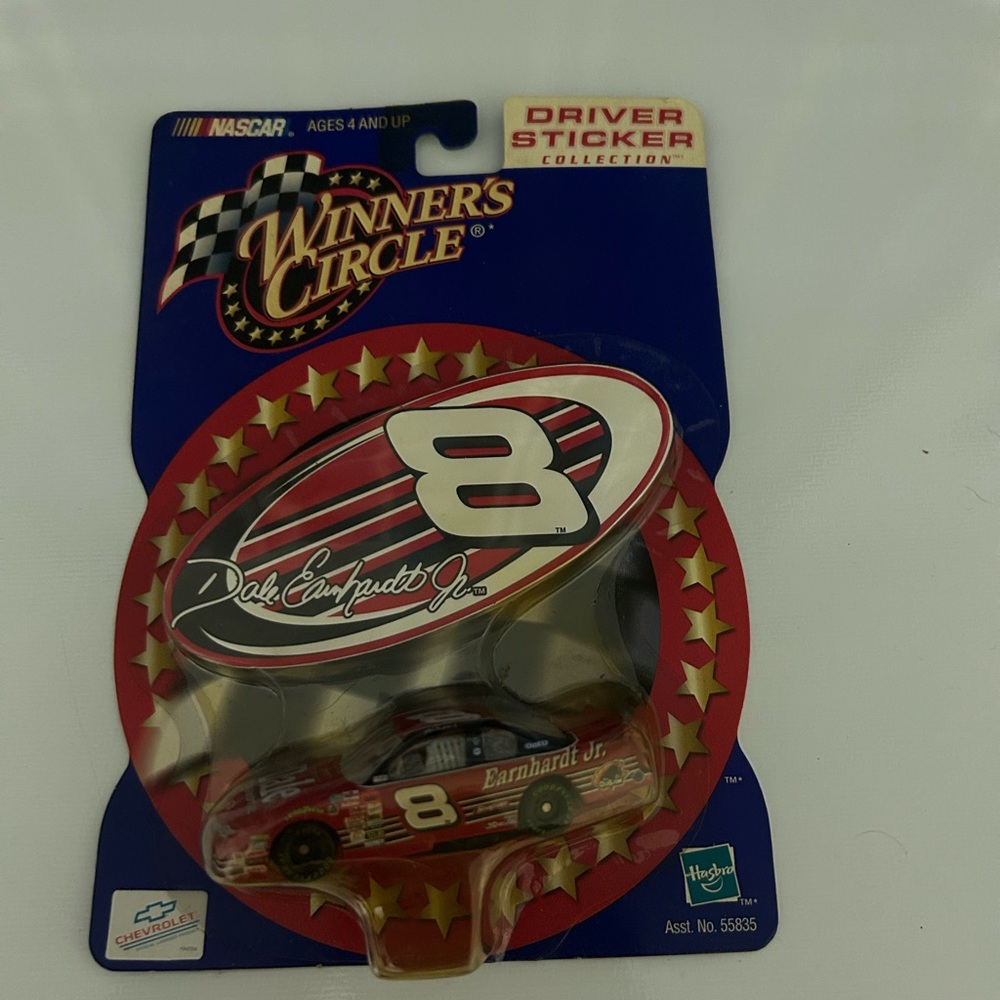 2001 Winners Circle Driver Sticker DALE EARNHARDT JR #8 Dale Monte Carlo 1:64